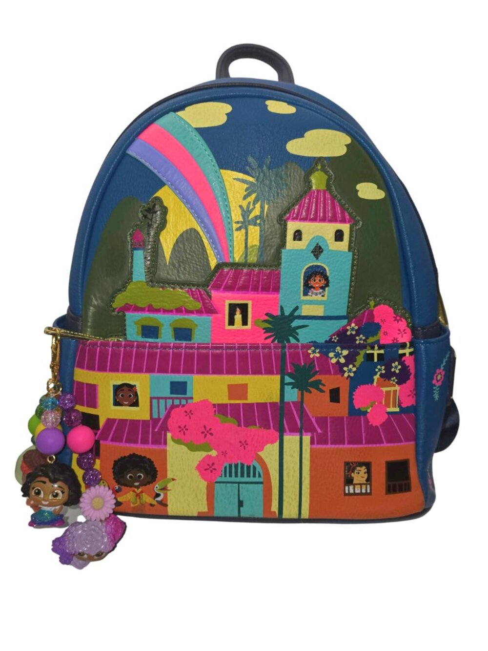 Loungefly Encanto Backpack Plus Custom Bag Charm